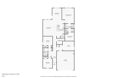 2527 Paloverde Canyon Court Crosby TX 77532