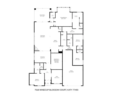 7518 Winecup Blossom Court Katy TX 77493