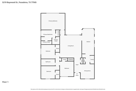 5219 Baywood Drive Pasadena TX 77505