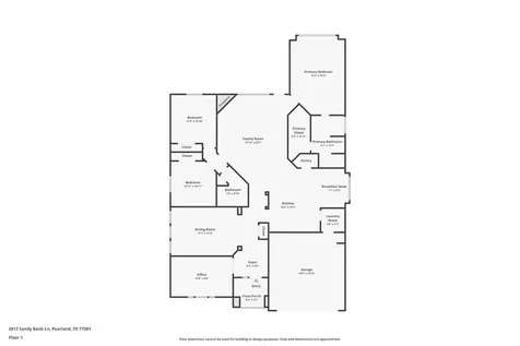 2017 Sandy Bank Lane Pearland TX 77581