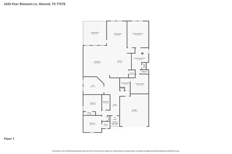 2435 Pear Blossom Lane Manvel TX 77578