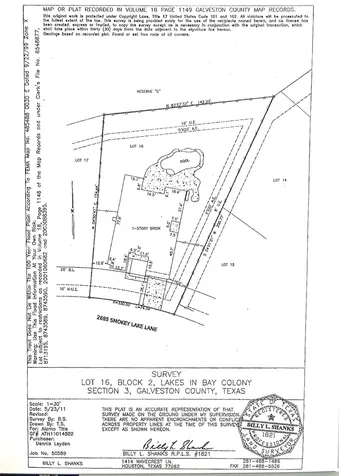 2885 Smokey Lake Lane League City TX 77539