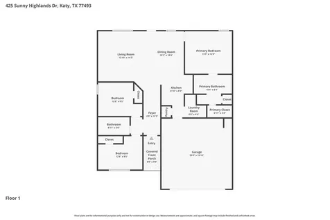 425 Sunny Highlands Drive Katy TX 77493