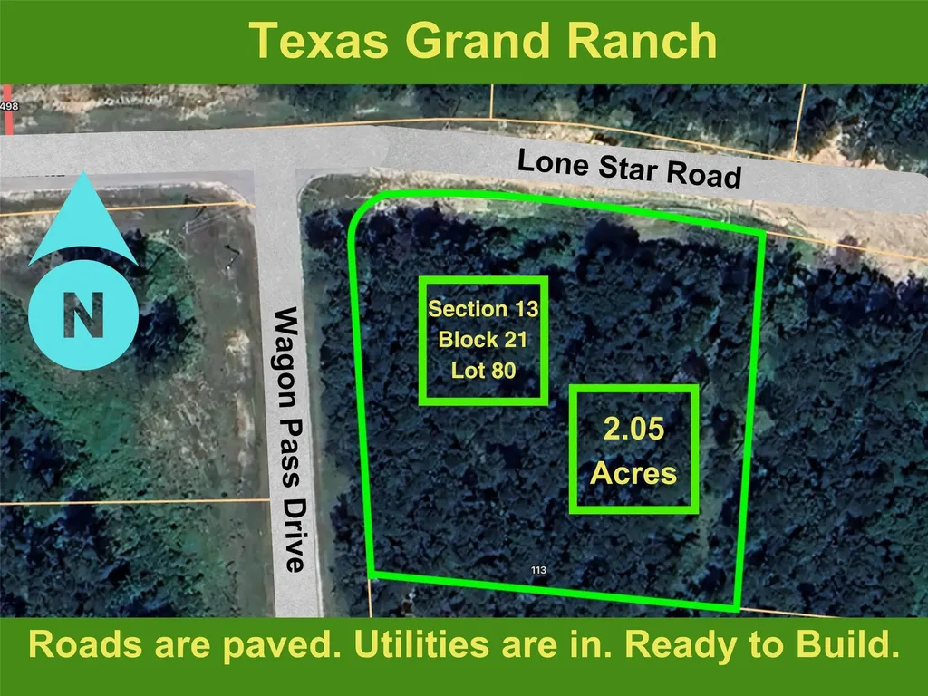 13-21-80 Wagon Pass Drive New Waverly TX 77358