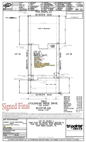 7810 Fulshear Ridge Drive Fulshear TX 77441