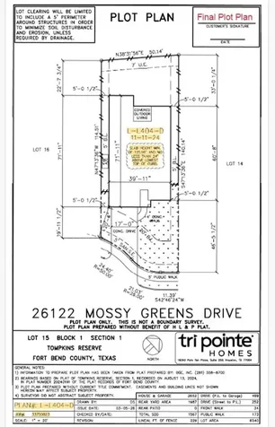 26122 Mossy Greens Drive Katy TX 77494