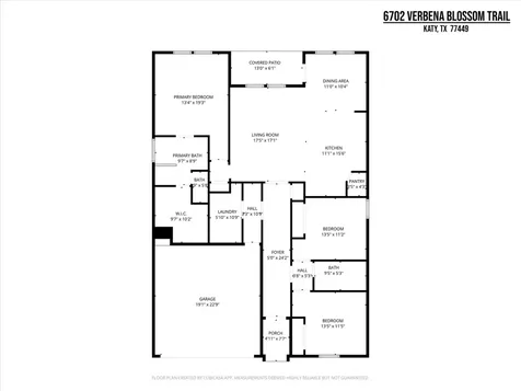 6702 Verbena Blossom Trail Katy TX 77449