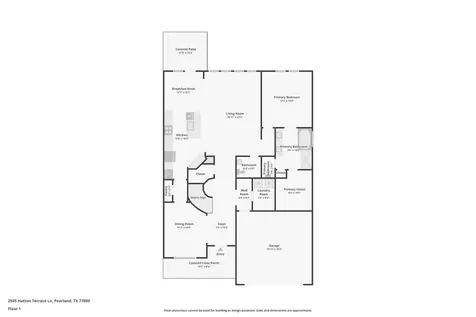 2505 Hatton Terrace Lane Pearland TX 77089