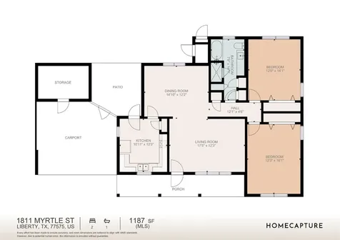 1811 Myrtle Street Liberty TX 77575