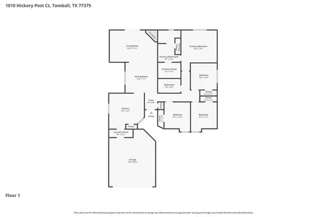 1010 Hickory Post Court Tomball TX 77375