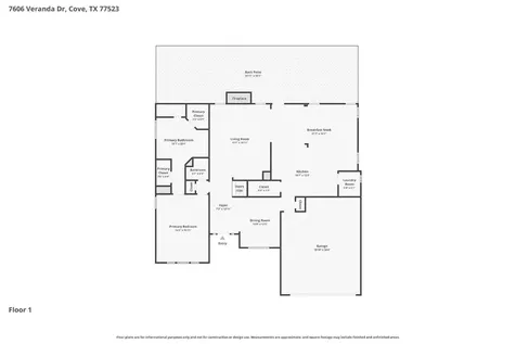 7606 Veranda Drive Cove TX 77523