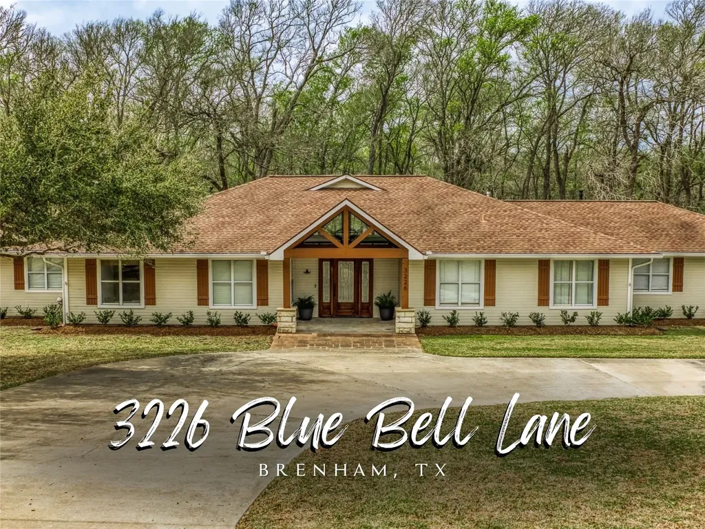 3226 Blue Bell Lane Brenham TX 77833