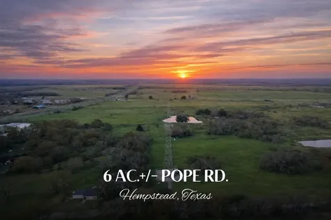 Tbd 6+/- Ac Pope Road Hempstead TX 77445