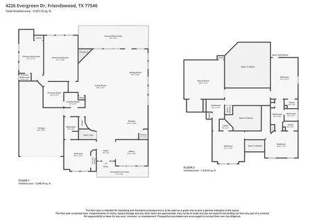 4226 Evergreen Drive Friendswood TX 77546