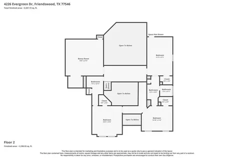 4226 Evergreen Drive Friendswood TX 77546