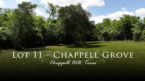 Tbd Chappel Grove Lane Chappell Hill TX 77426