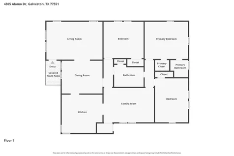4805 Alamo Drive Galveston TX 77551