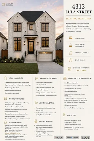 4313 Lula Street Bellaire TX 77401