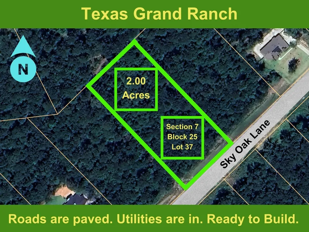 7-25-37 Sky Oak Ln Lane Huntsville TX 77340