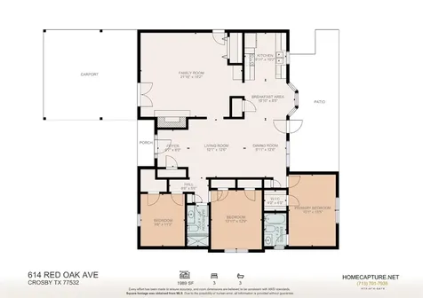 614 Red Oak Avenue Crosby TX 77532