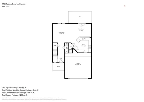 7734 Pasture Bend Lane Cypress TX 77433