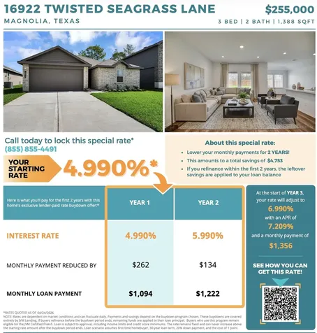 16922 Twisted Seagrass Lane Magnolia TX 77355