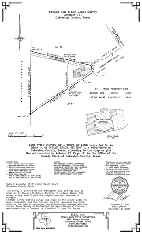 18414 Indian Beach Court Galveston TX 77554