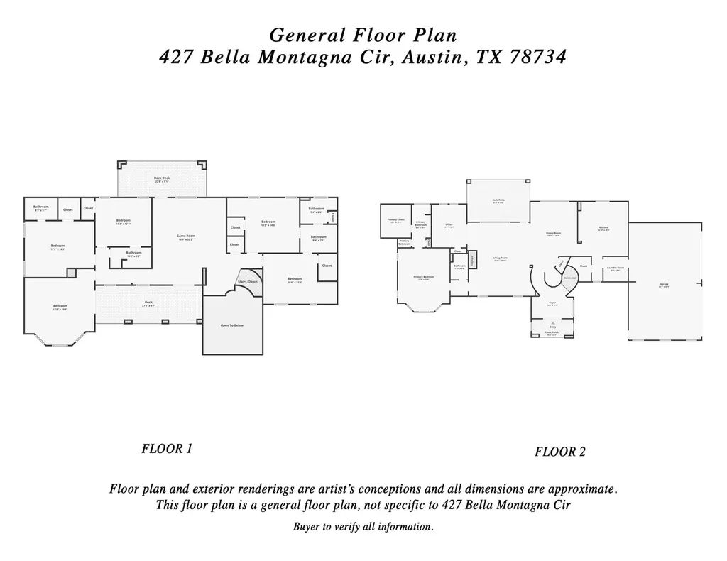 427 Bella Montagna Circle Austin TX 78734