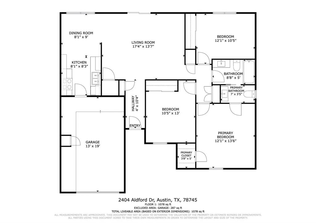 2404 Aldford Drive Austin TX 78745