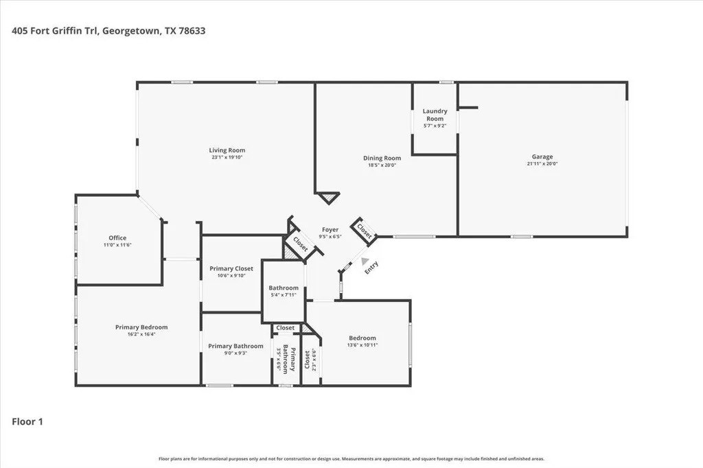 405 Fort Griffin Trail Georgetown TX 78633