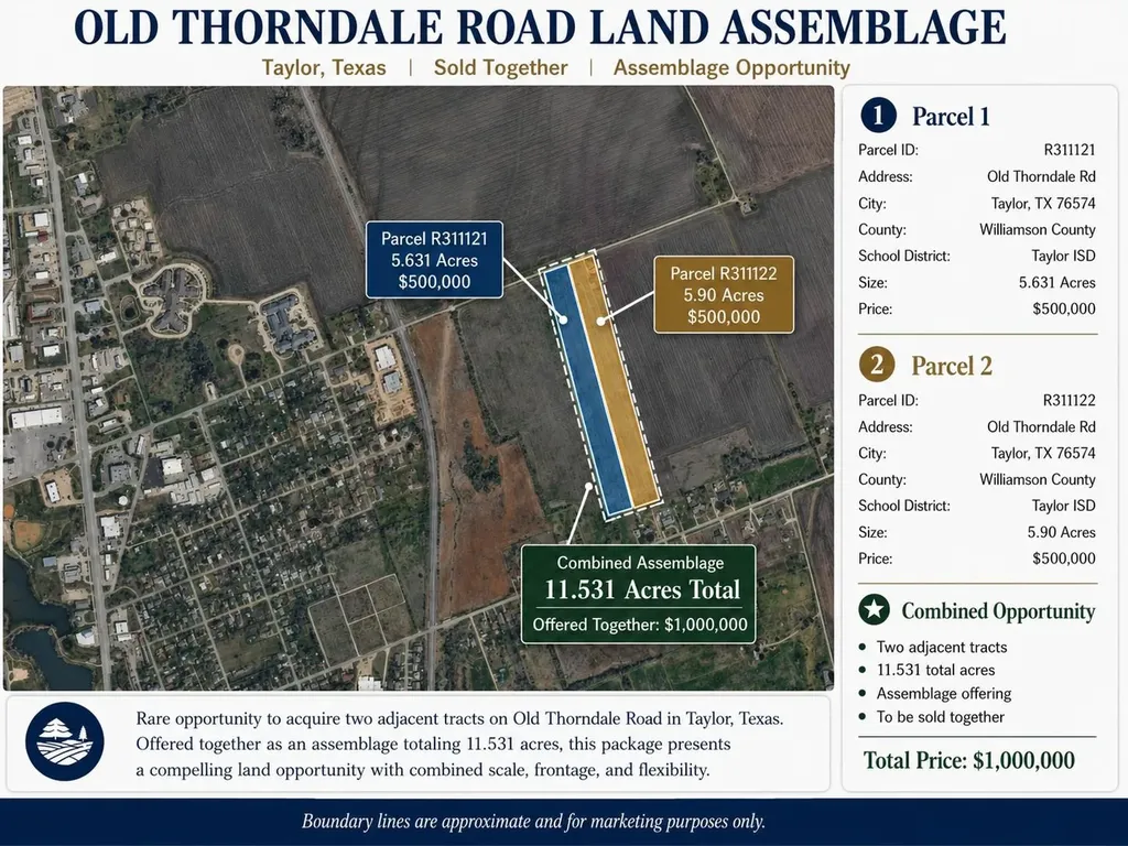 Tbd Old Thorndale. Road Taylor TX 76574