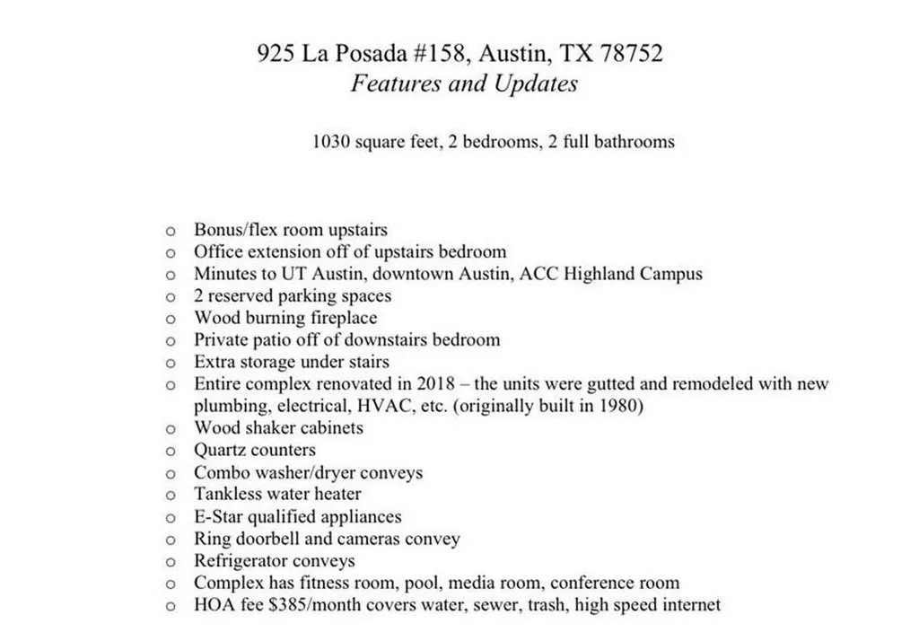 935 La Posada Drive Austin TX 78752