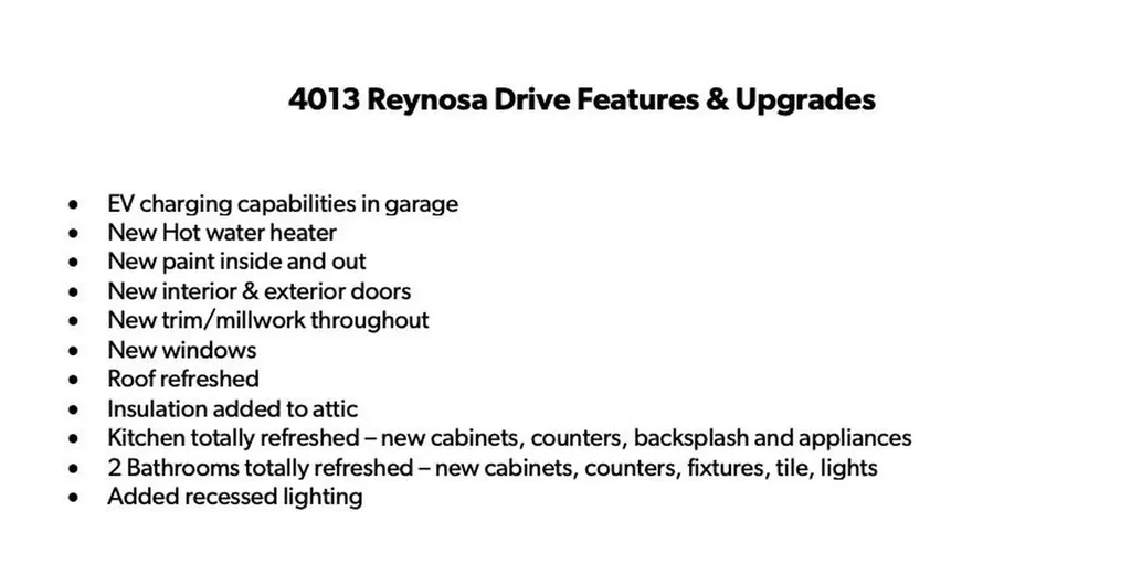 4013 Reynosa Drive Austin TX 78739