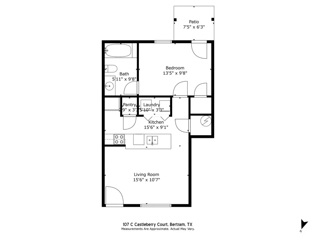 107 Castleberry Court Bertram TX 78605