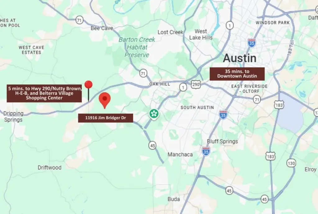 11916 Jim Bridger Drive Austin TX 78737