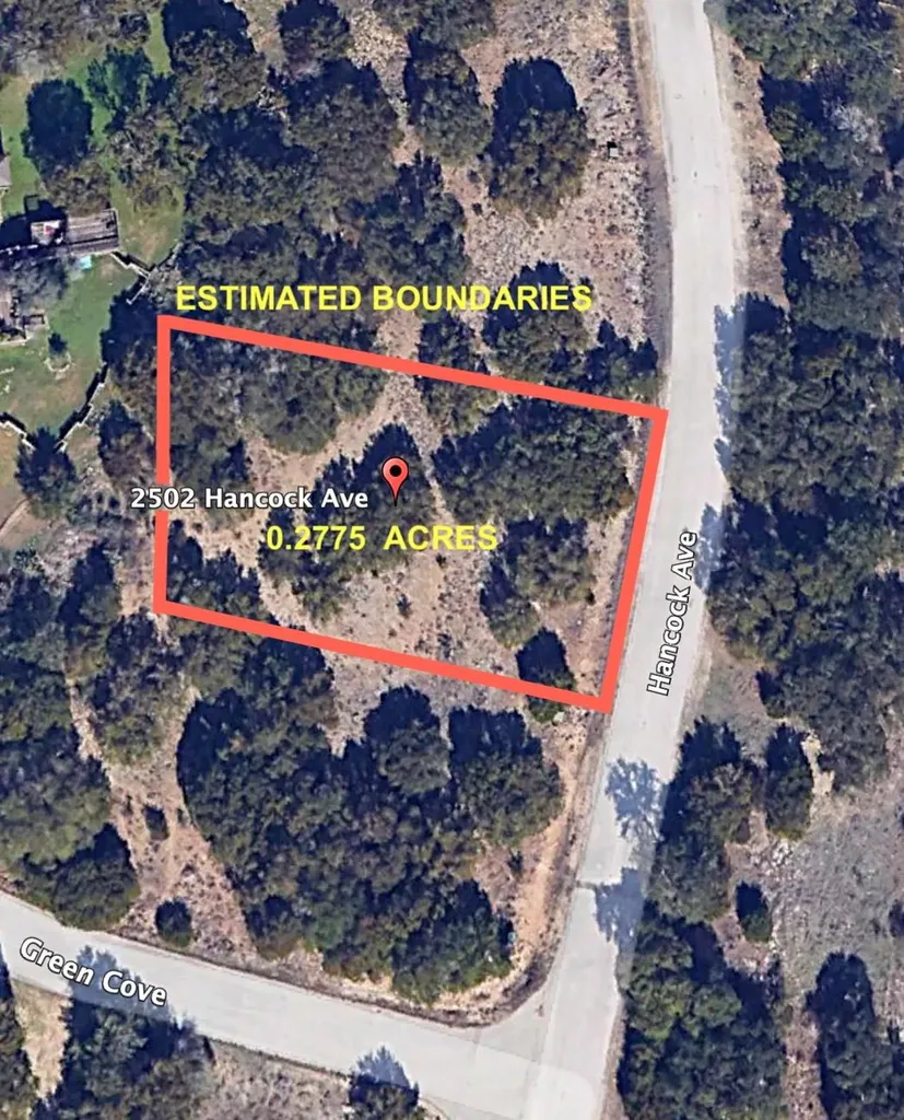 2502 Hancock Avenue Lago Vista TX 78645