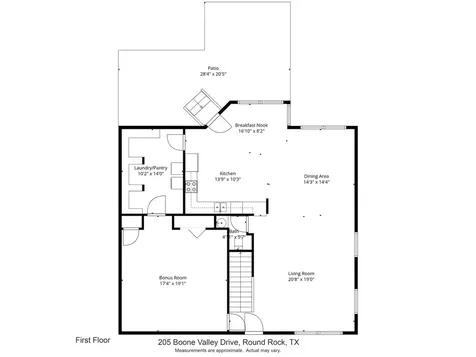 205 N Boone Valley Drive Round Rock TX 78664