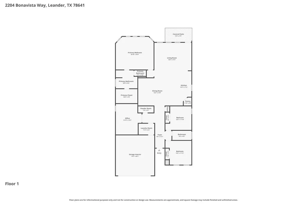 2204 Bonavista Way Leander TX 78641
