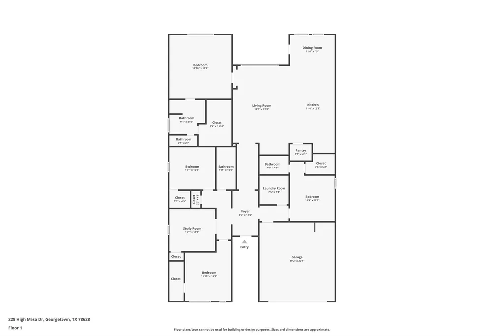228 High Mesa Drive Georgetown TX 78628