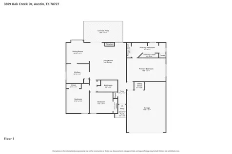 3609 Oak Creek Drive Austin TX 78727