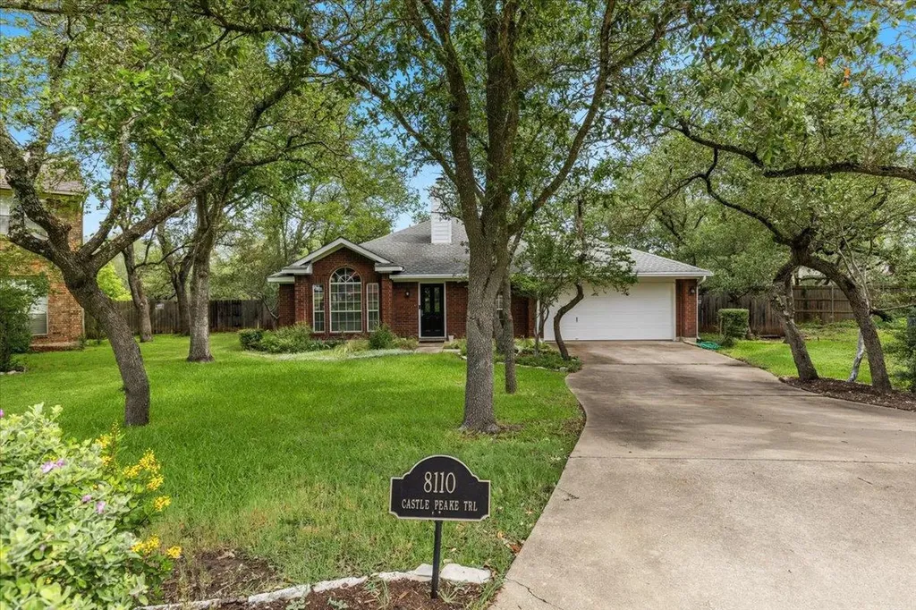 8110 Castle Peak Trail Austin TX 78726