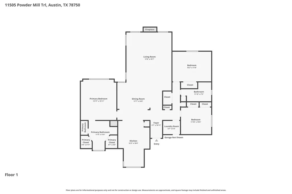 11505 Powder Mill Trail Austin TX 78750