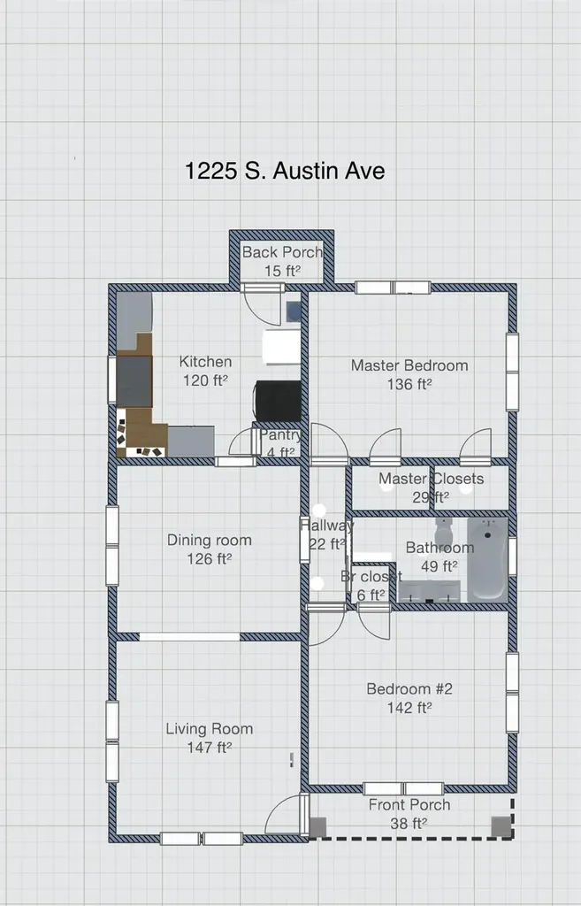 1223, 1223 1/2 & 1225 S Austin Avenue S Georgetown TX 78626