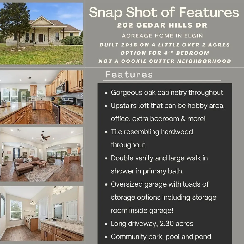 202 Cedar Hills Drive Elgin TX 78621