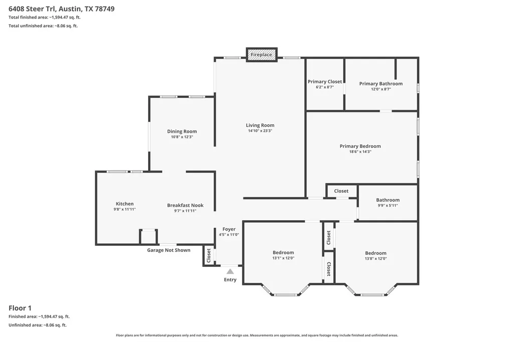 6408 Steer Trail Austin TX 78749