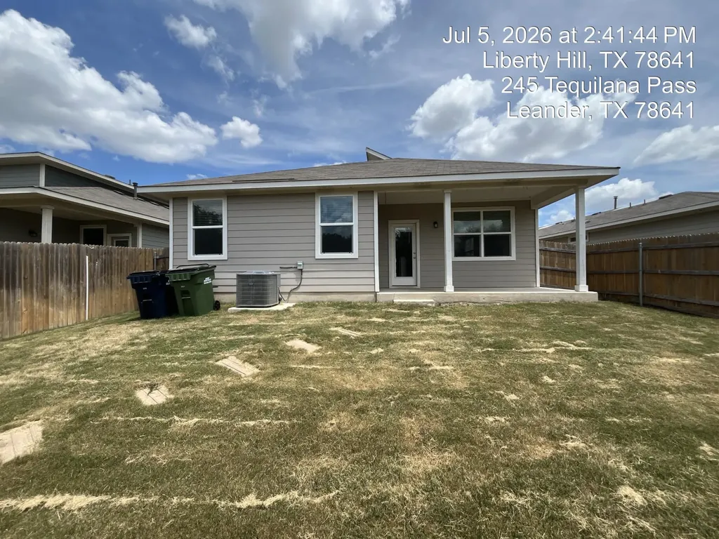 245 Tequilana Pass Liberty Hill TX 78642