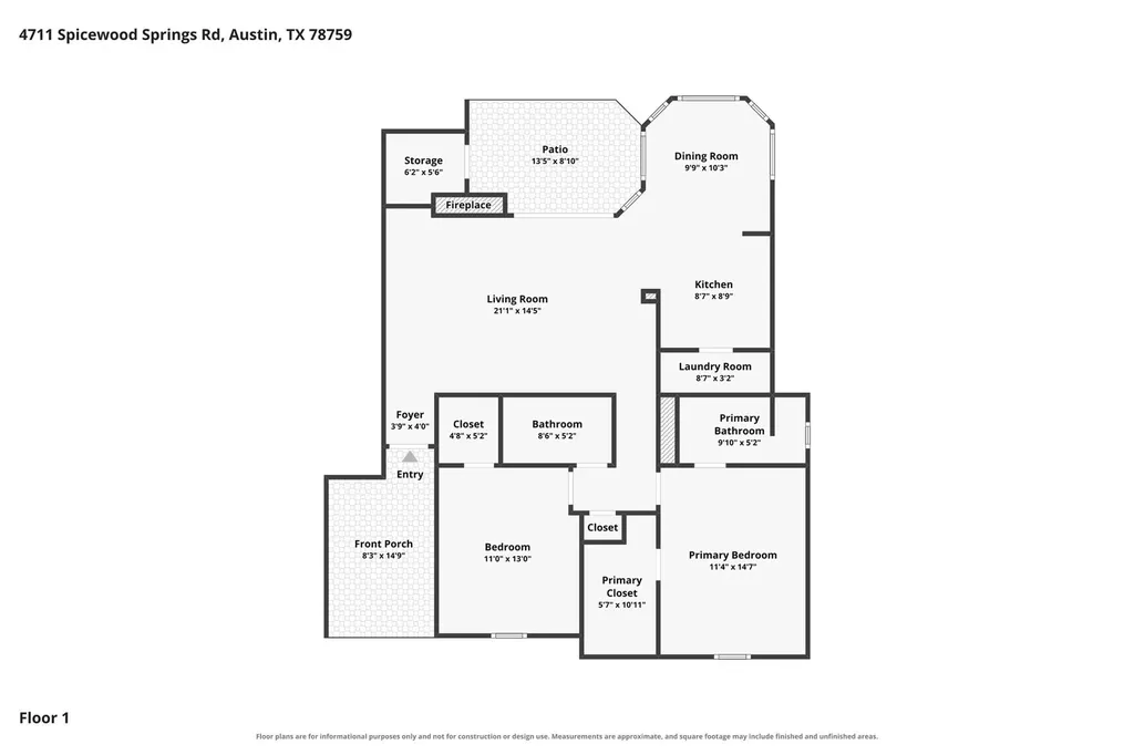 4711 Spicewood Springs Road Austin TX 78759