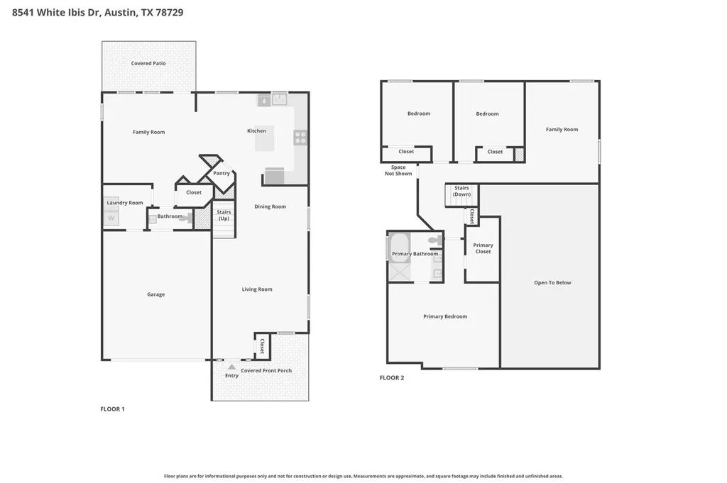 8541 White Ibis Drive Austin TX 78729