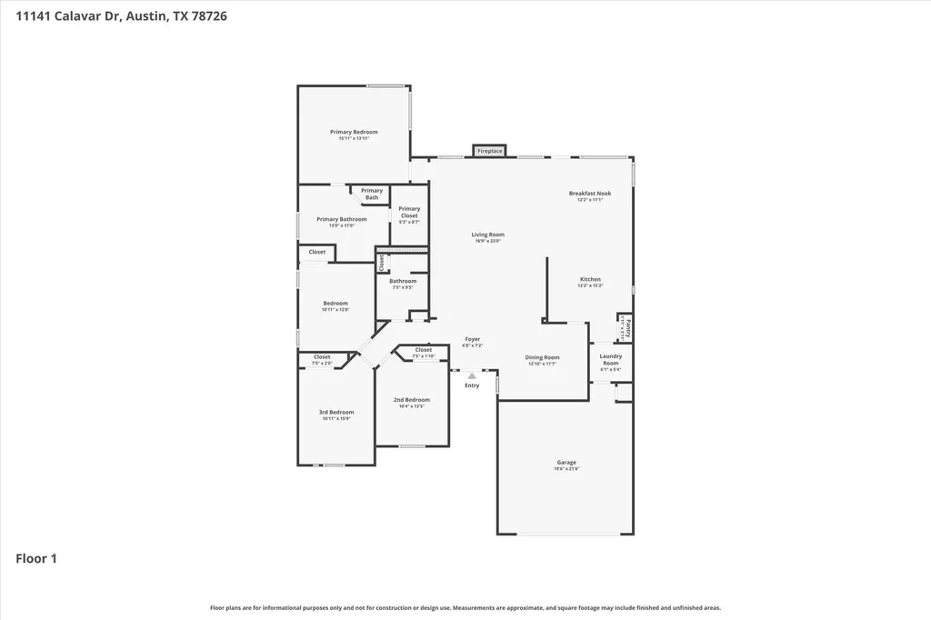 11141 Calavar Drive Austin TX 78726