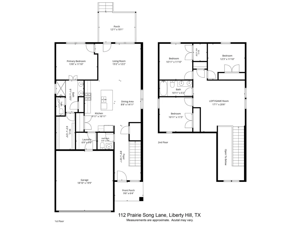 112 Prairie Song Lane Liberty Hill TX 78642